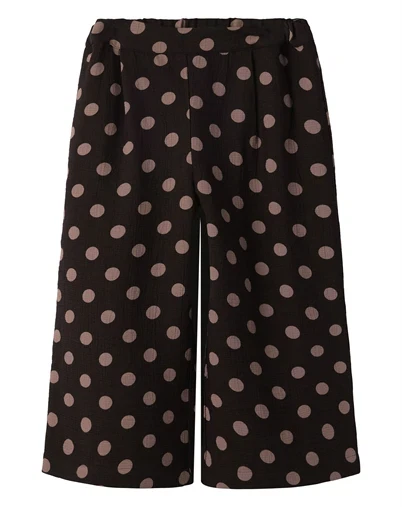 Name it - NMFNina Wide Bukser - Chocolate Plum